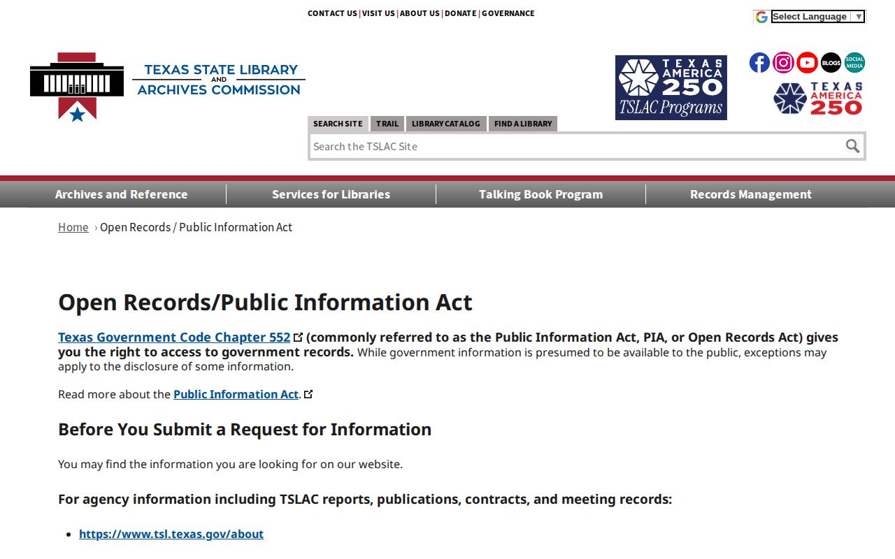 Uvalde County booking-record request public-information source